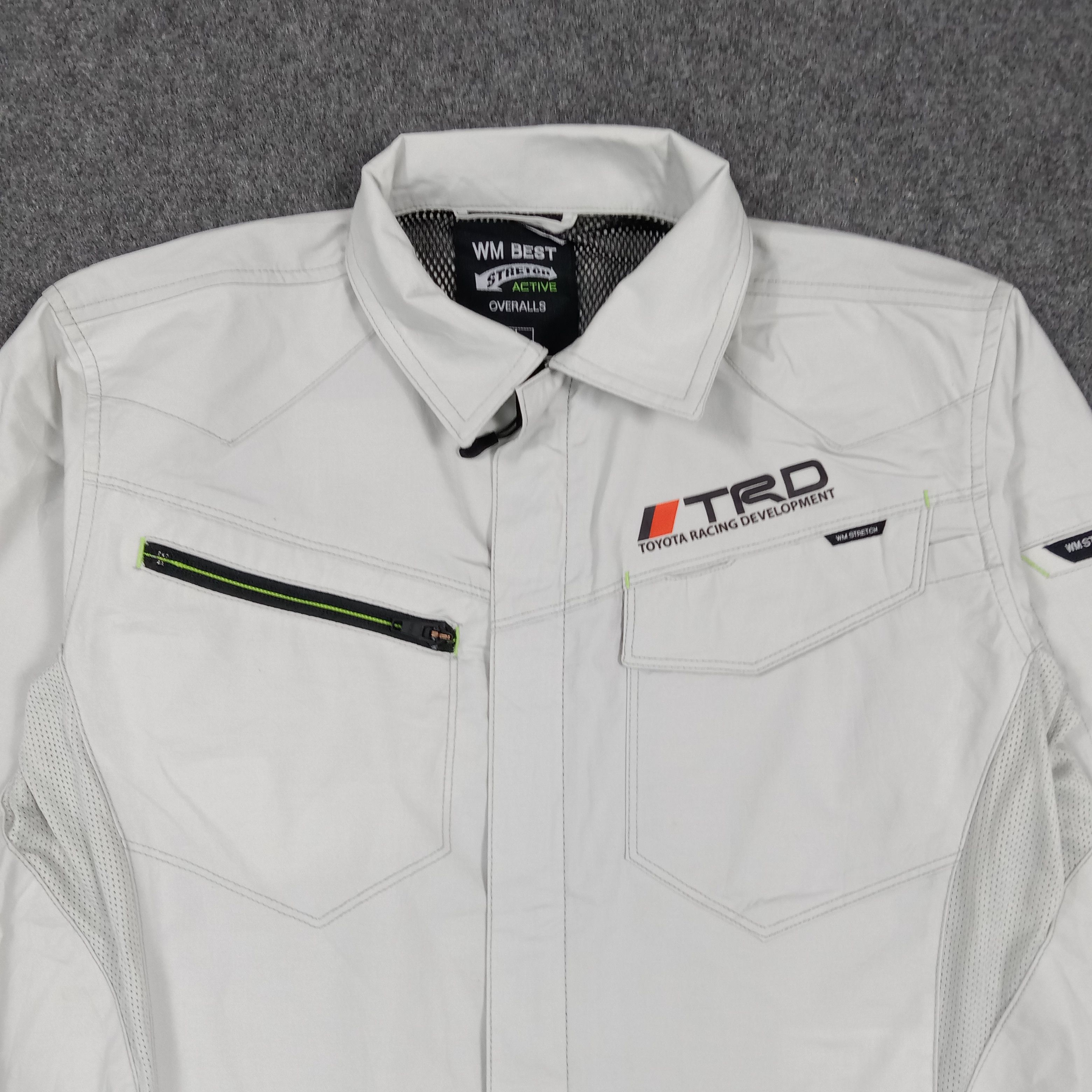 Japanese Brand TRD Toyota Motorsports Racing Custom Coverall Jacket C286N17 Size US M / EU 48-50 / 2 - 4 Thumbnail