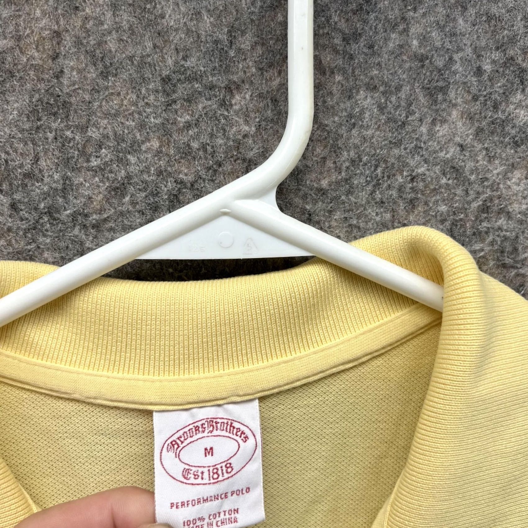 Brooks Brothers Brooks Brothers Polo Shirt Women Medium Yellow Casual Performance Preppy Size M / US 6-8 / IT 42-44 - 5 Thumbnail