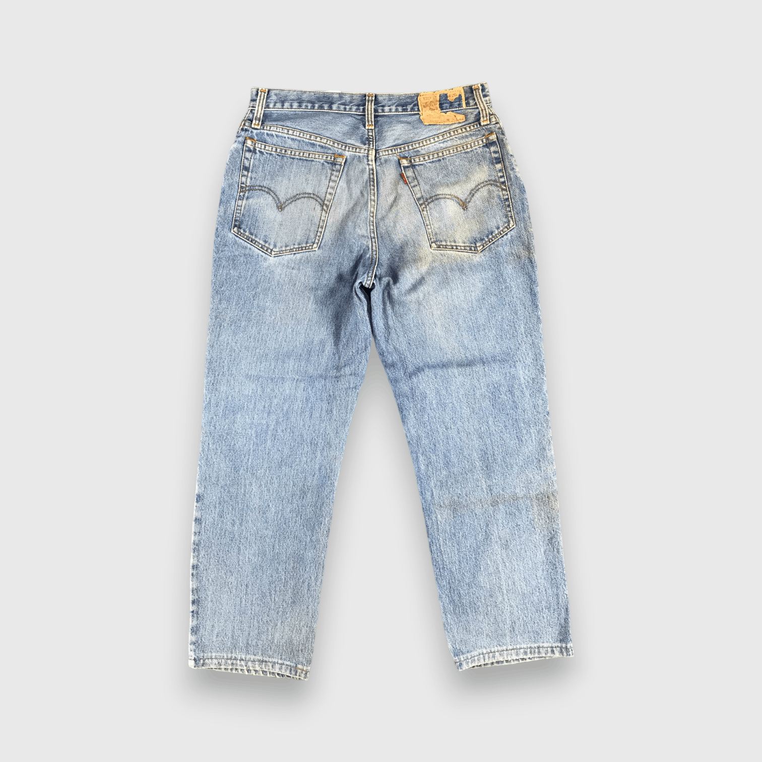 Levi's Vintage 90s Light Wash Levis Jeans-J1794 Size US 33 - 2 Thumbnail