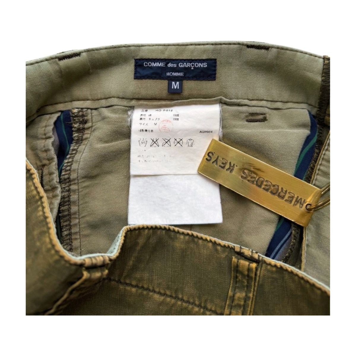 Comme des Garcons Homme 2004 AW CDG Homme Military Utility Trouser Pants Size US 30 / EU 46 - 6 Thumbnail