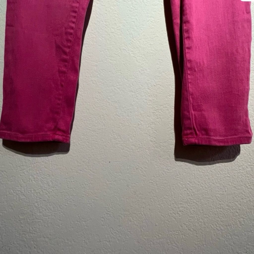 J Brand J Jeans Magenta Pink Skinny Stretchy Jeans High Waist Sz 28 Size 28" / US 6 / IT 42 - 7 Thumbnail