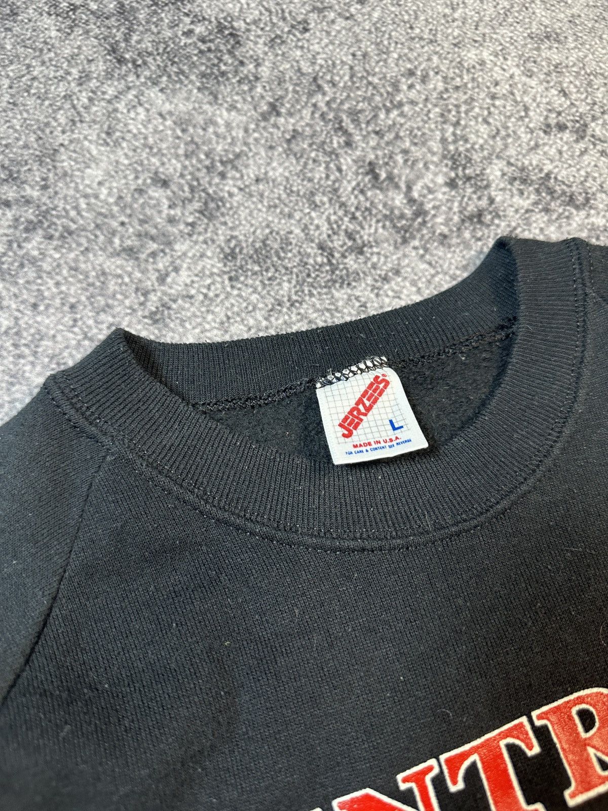 Jerzees Vintage Central Cambria Red Devils Big Logo Back Rare USA L Size US L / EU 52-54 / 3 - 3 Thumbnail