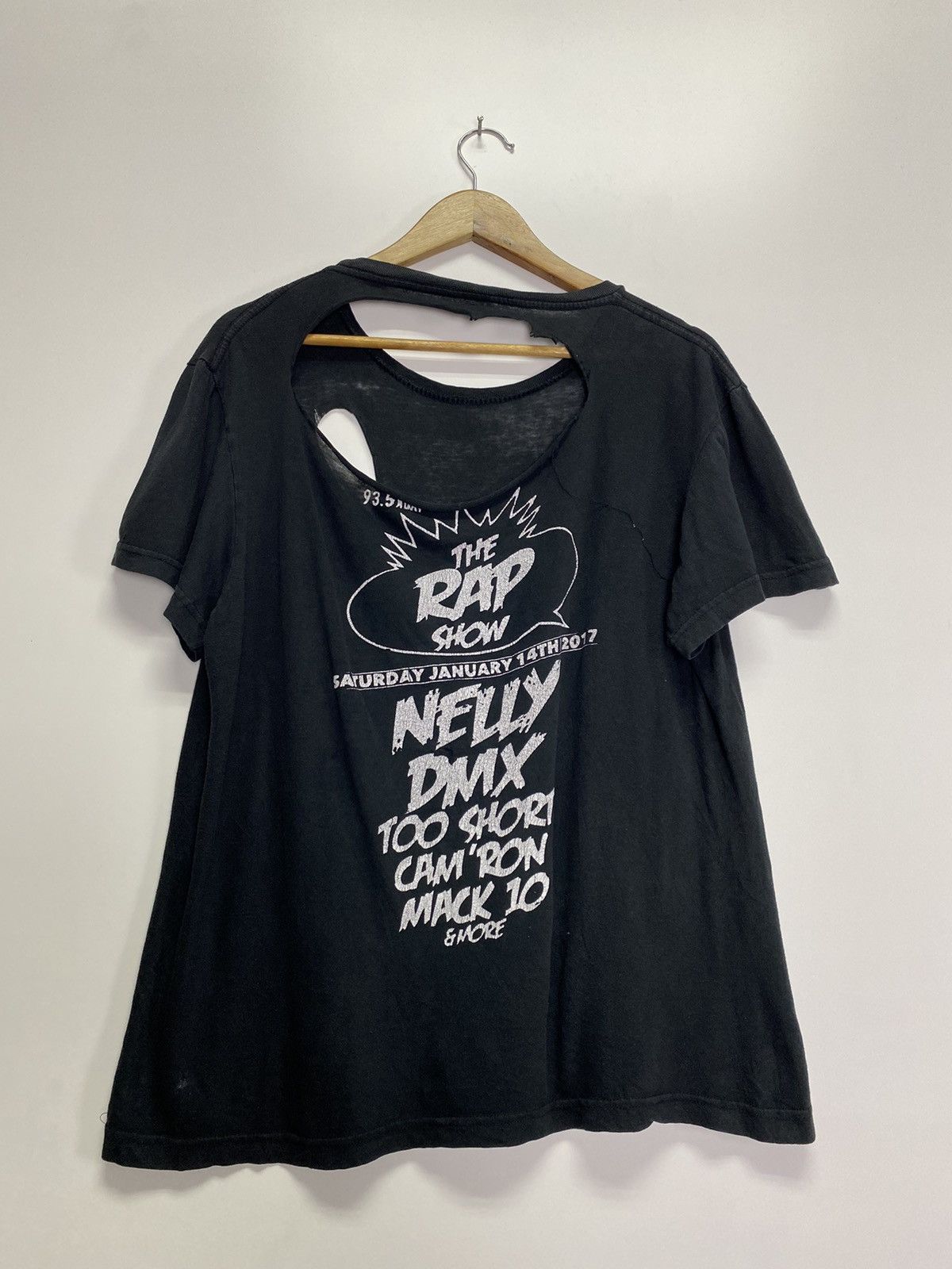 Rap Tees × Vintage Vintage The Rap Show Distressed T-shirt Size US M / EU 48-50 / 2 - 10 Thumbnail