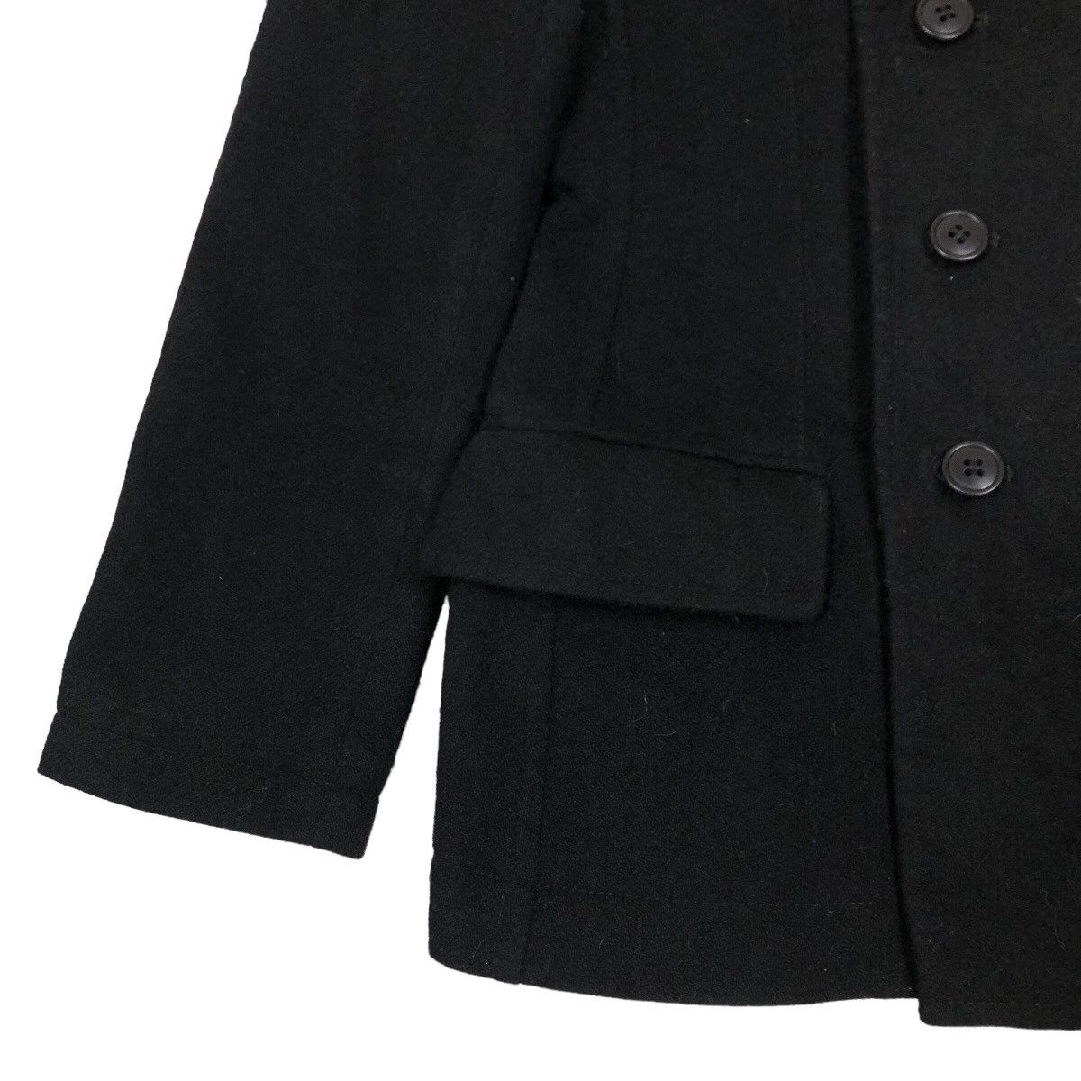 Comme des Garcons Junya Watanabe Comme Des Garcons Wool Pea Coat Size S / US 4 / IT 40 - 4 Thumbnail