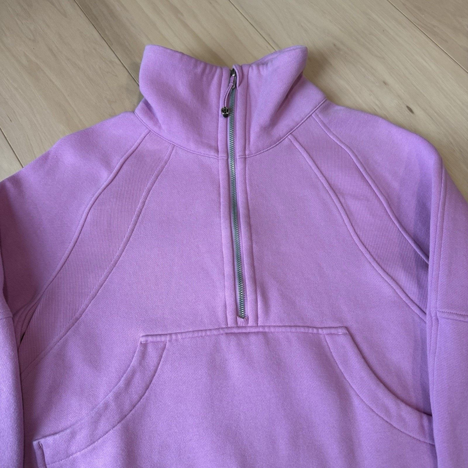 Lululemon Lululemon Scuba Quilted Half Zip Hoodie XS/S Purple Funnel Size XS / US 0-2 / IT 36-38 - 3 Thumbnail