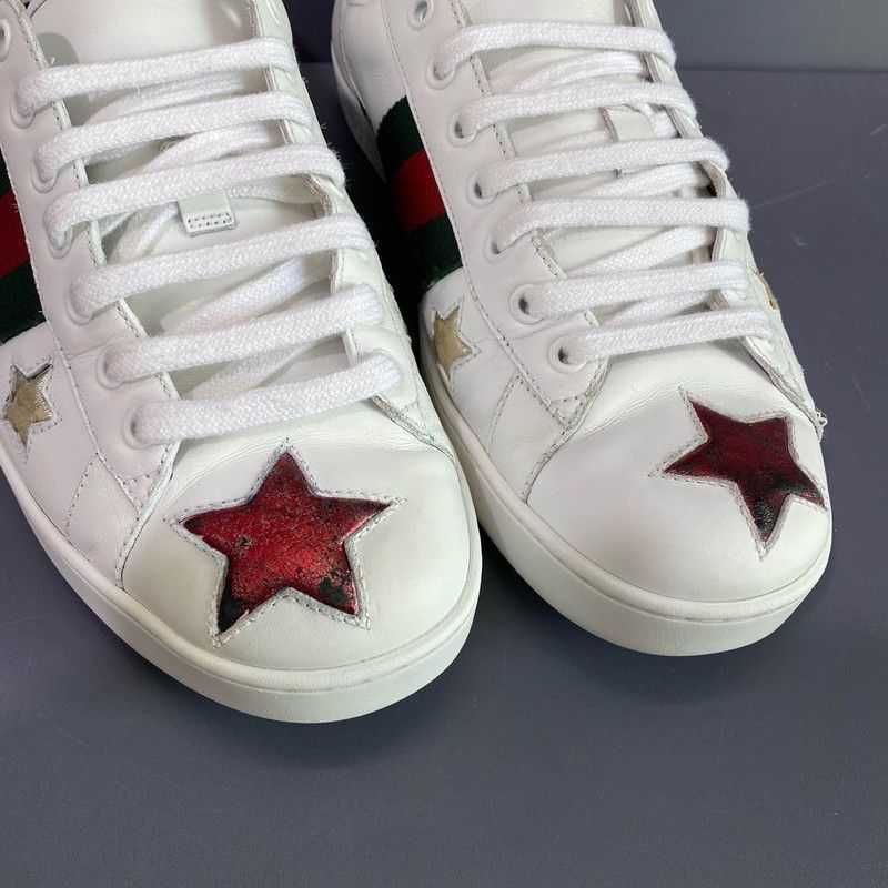 Gucci Gucci ACE Star Fashion Sneakers for Men -2508 Size US 9.5 / EU 42-43 - 7 Thumbnail