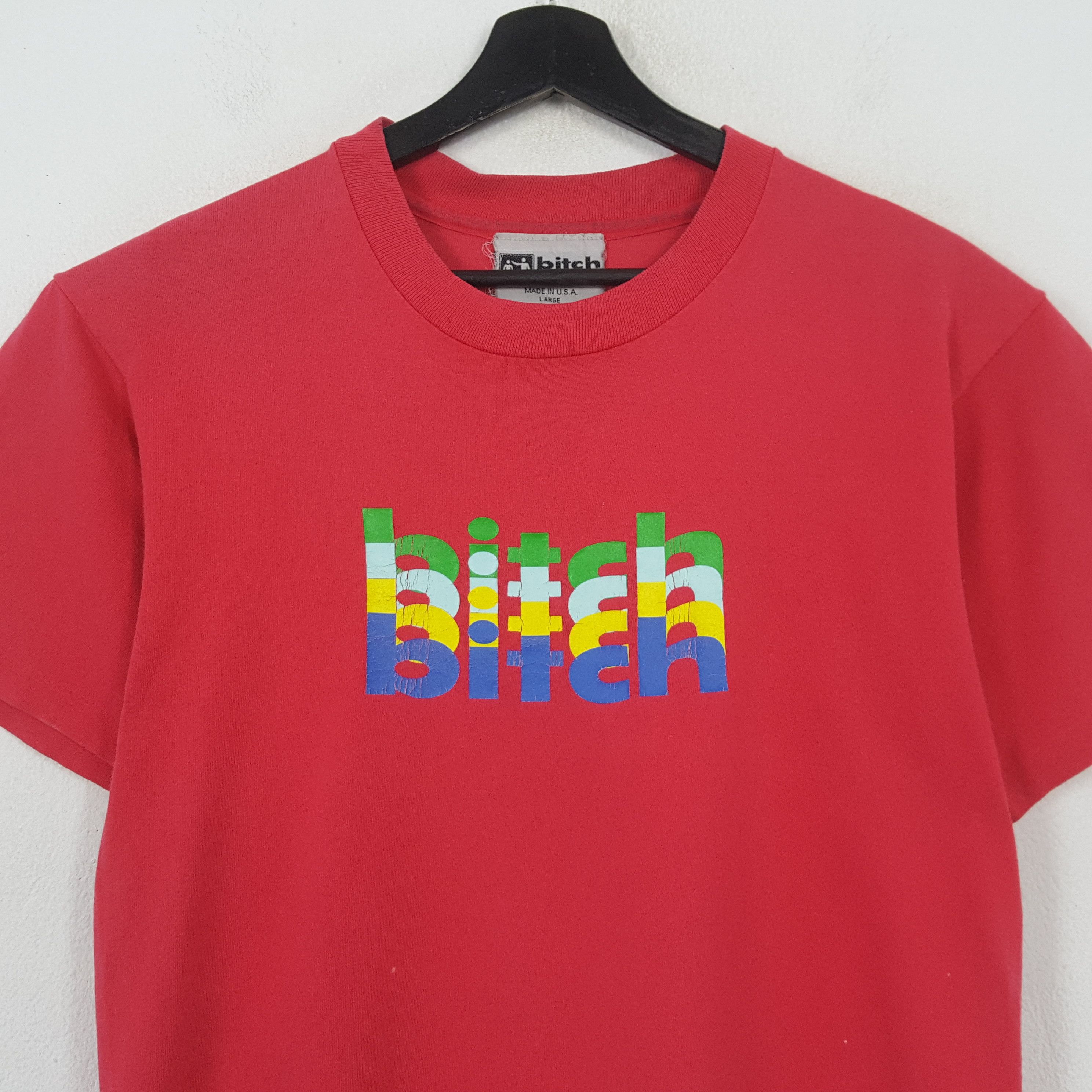 Vintage Bitch Skateboards Streetwear Style Tshirt RR11 Size US M / EU 48-50 / 2 - 2 Thumbnail