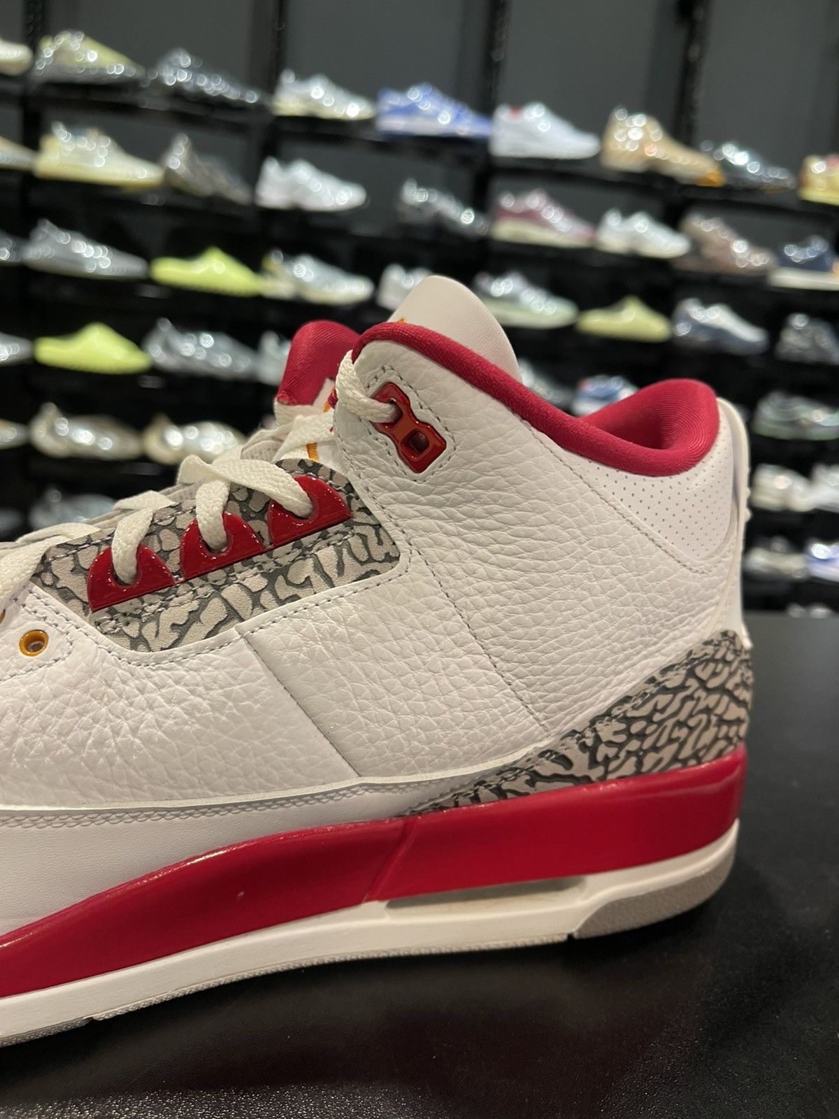 Jordan Brand Size 13 - Jordan 3 Retro Cardinal Red Size US 13 / EU 46 - 6 Thumbnail
