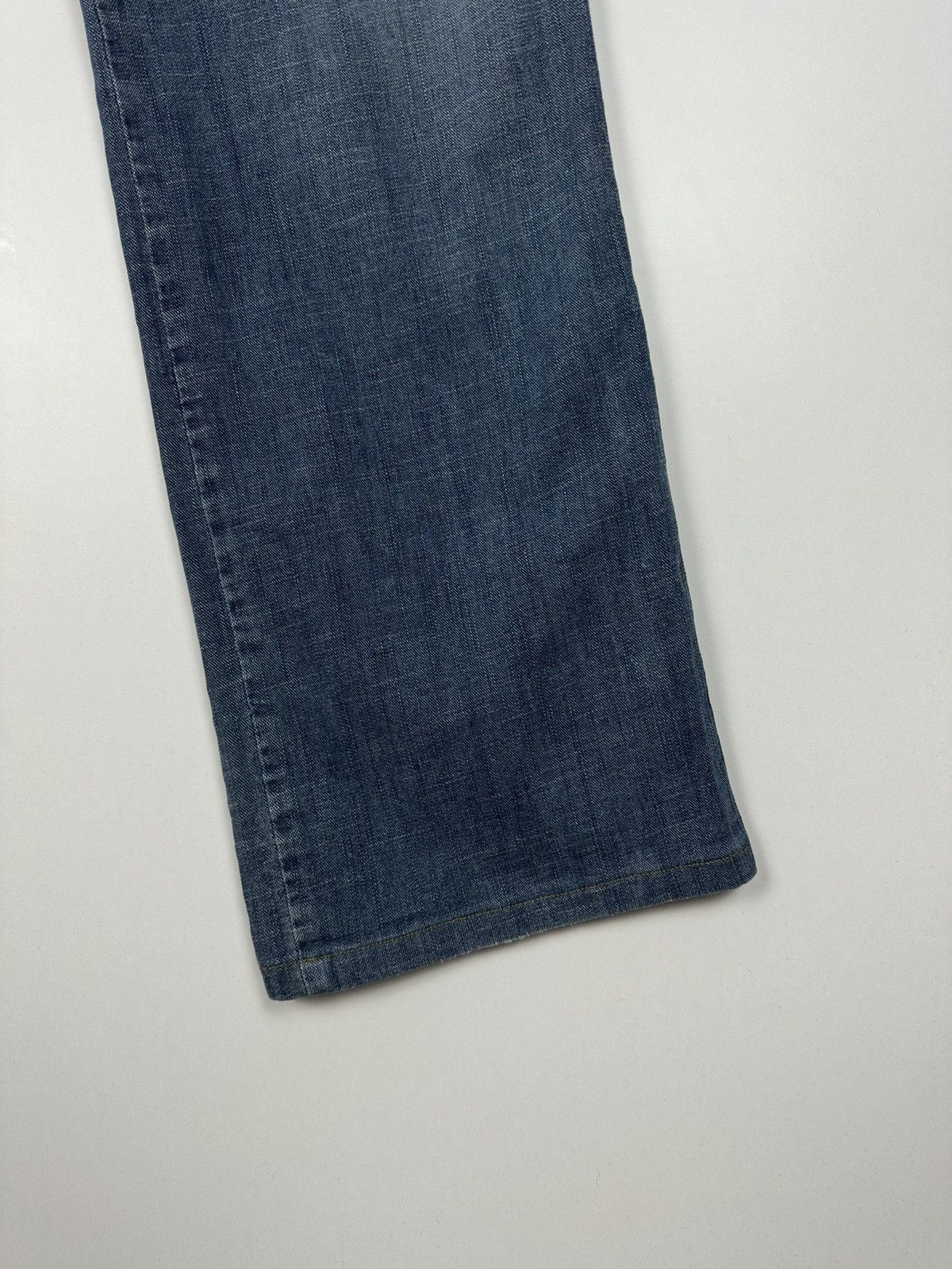 Designer Trussardi Denim Cotton Boot Pant Jeans Size US 34 / EU 50 - 8 Thumbnail