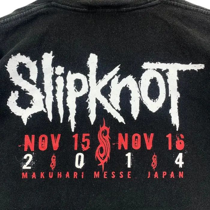 Vintage SLIPKNOT KNOT FEST Japan Heavy Metal Tee Shirt Size US S / EU 44-46 / 1 - 5 Thumbnail
