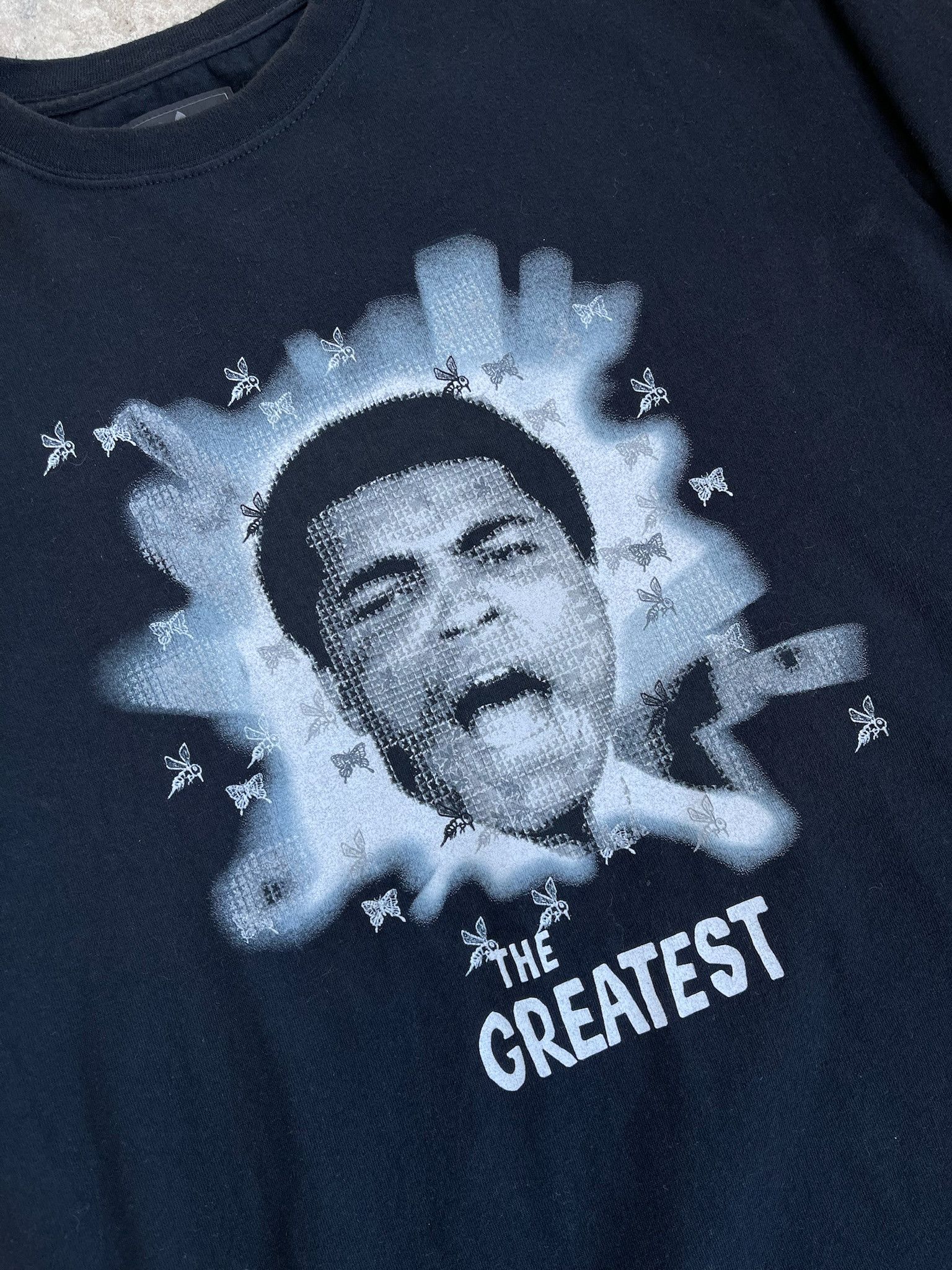Adidas × Vintage Muhammad Ali 2006 THE GREATEST Vintage T-shirt|Black|size M Size US S / EU 44-46 / 1 - 4 Thumbnail
