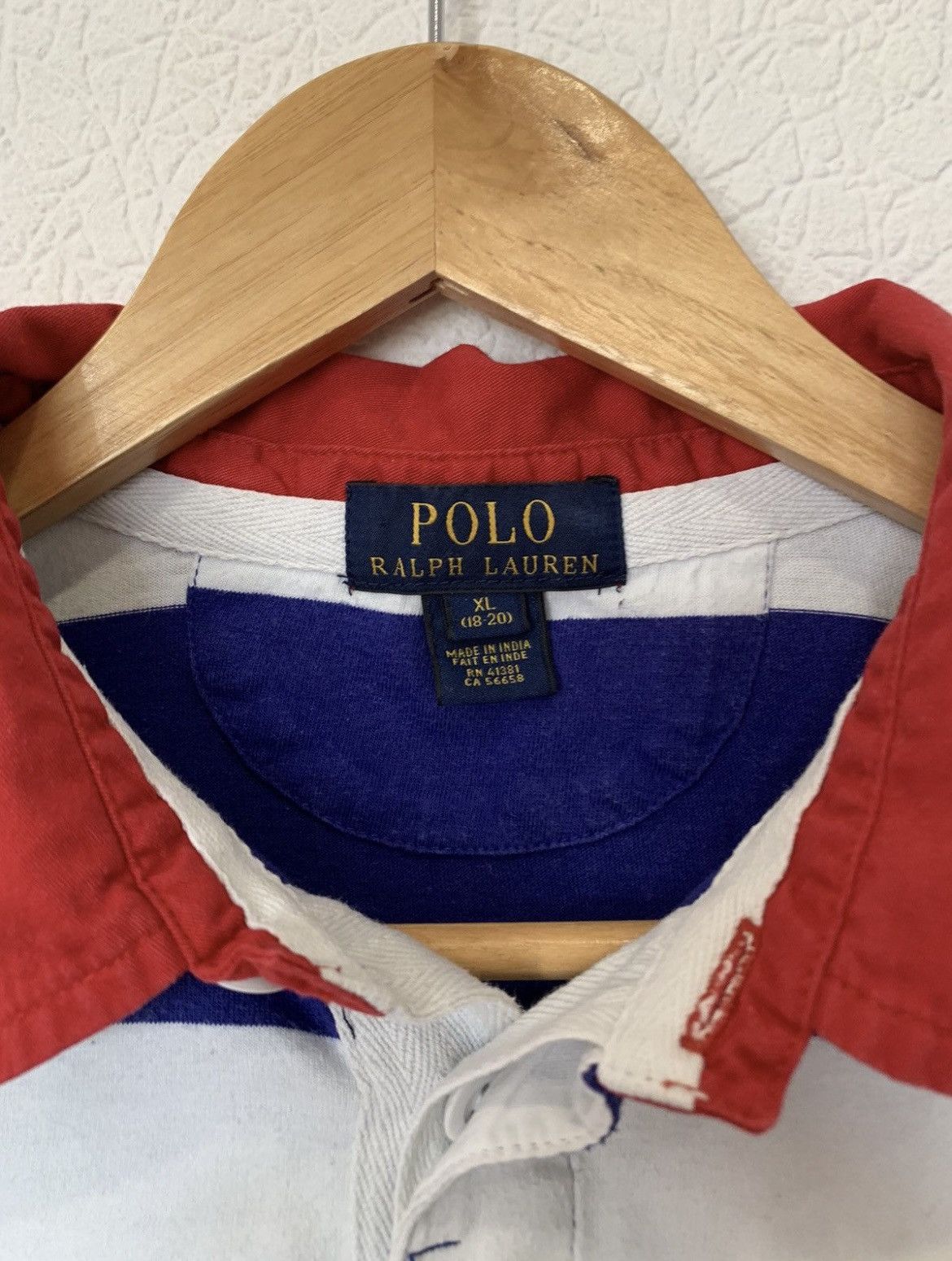 Ralph Lauren Vintage Polo Ralph Lauren Rugby Racing Tee shirt Y2K style Size US S / EU 44-46 / 1 - 3 Thumbnail