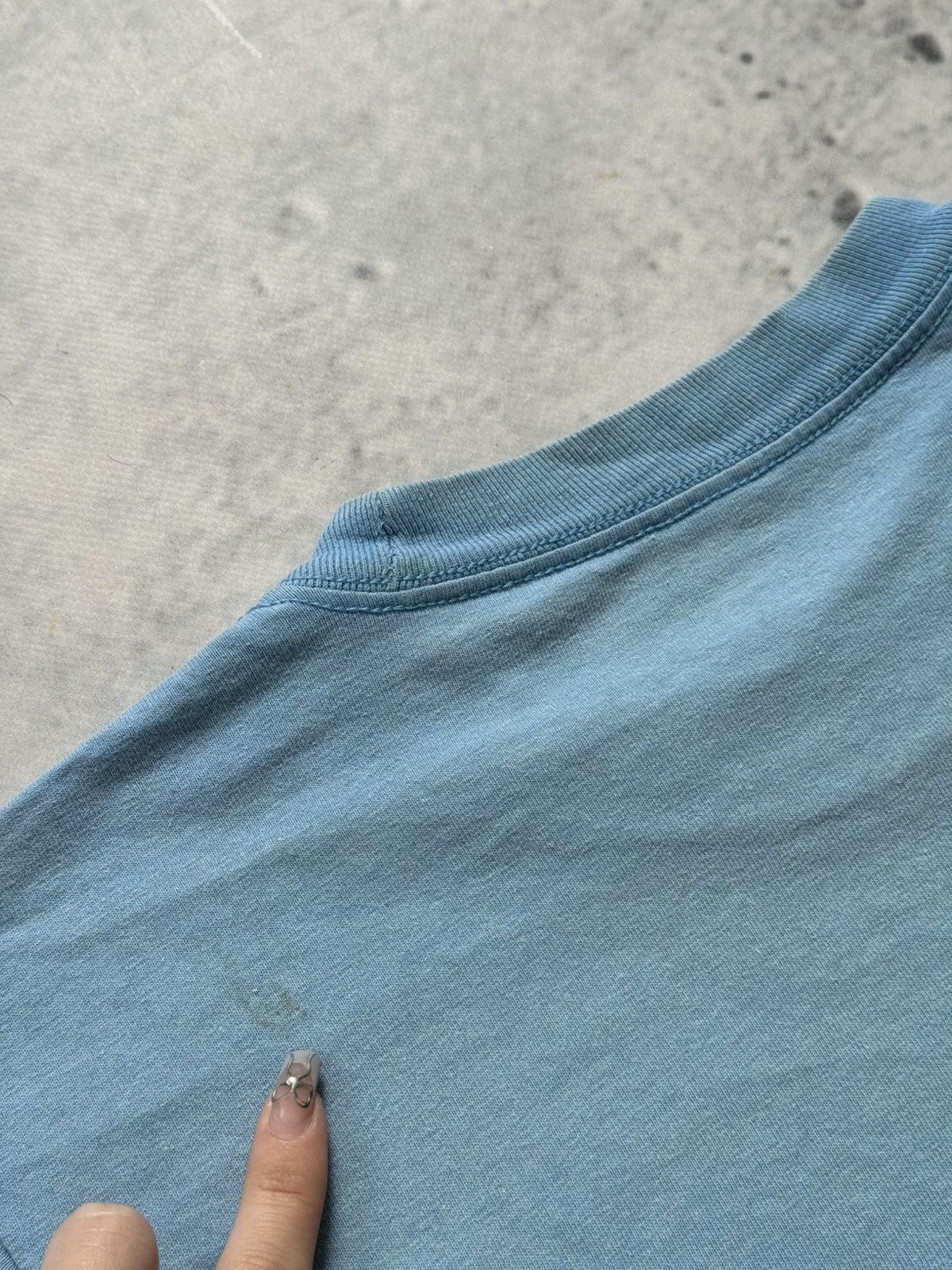 Vintage Funny Humor tee M&M’s blue t-shirt Size US M / EU 48-50 / 2 - 7 Thumbnail