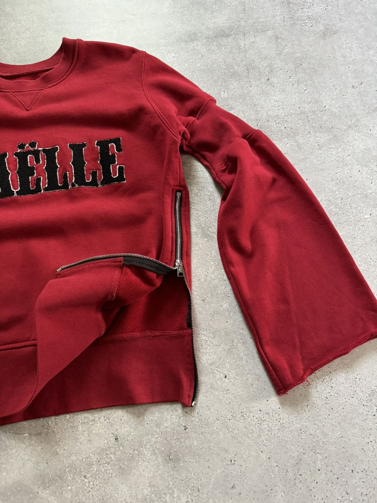 Gaelle Paris GAëLLE Paris Women’s Buckle Zip Red Sweatshirt Size S / US 4 / IT 40 - 5 Thumbnail