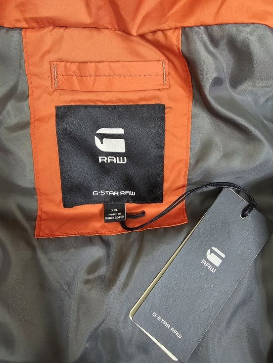 G-Star G-Star Raw G-Whistler Padded Hooded Puff Jacket Orange Size US XXL / EU 58 / 5 - 6 Thumbnail