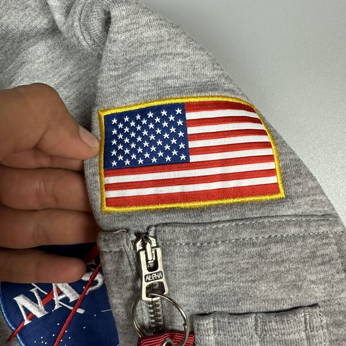 Alpha Industries Alpha Industries Nasa Hoodie Size US M / EU 48-50 / 2 - 5 Thumbnail