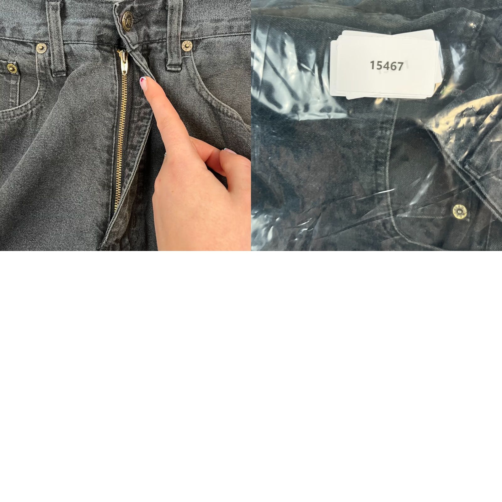 Moschino VINTAGE Moschino Jeans Regular Tapered 32 32 Black Italy Made Denim 5-Pocket Mens Accessories Logo Pocket Pattern No Pattern Size US 32 / EU 48 - 9 Thumbnail