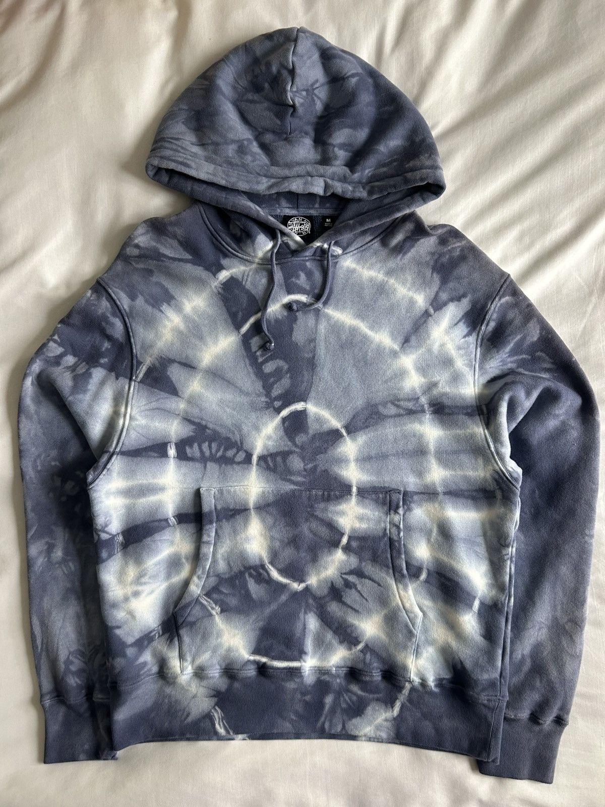 Dries Van Noten × Stussy Stussy Dries Van Noten Sweatshirt Tie Dye Logo Hoodie Size US M / EU 48-50 / 2 - 4 Thumbnail
