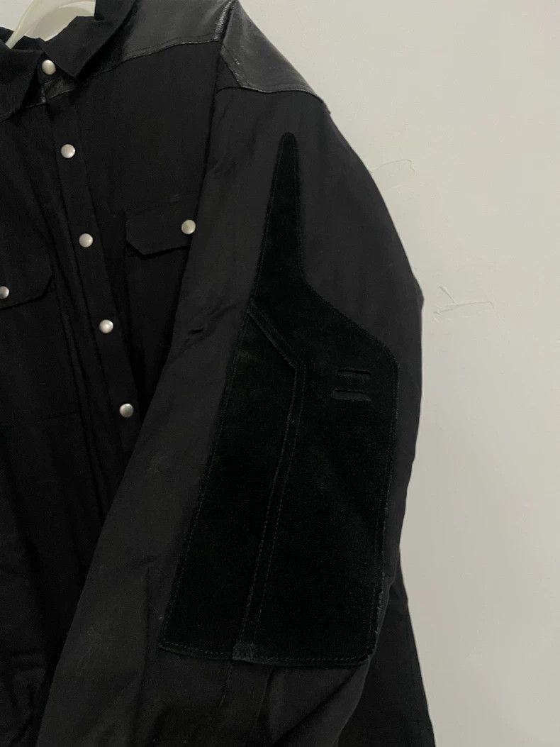 Rick Owens Rick Owens 19FW Larry Snap Suede Cotton Jacket 2501-Nextar Size US M / EU 48-50 / 2 - 3 Thumbnail