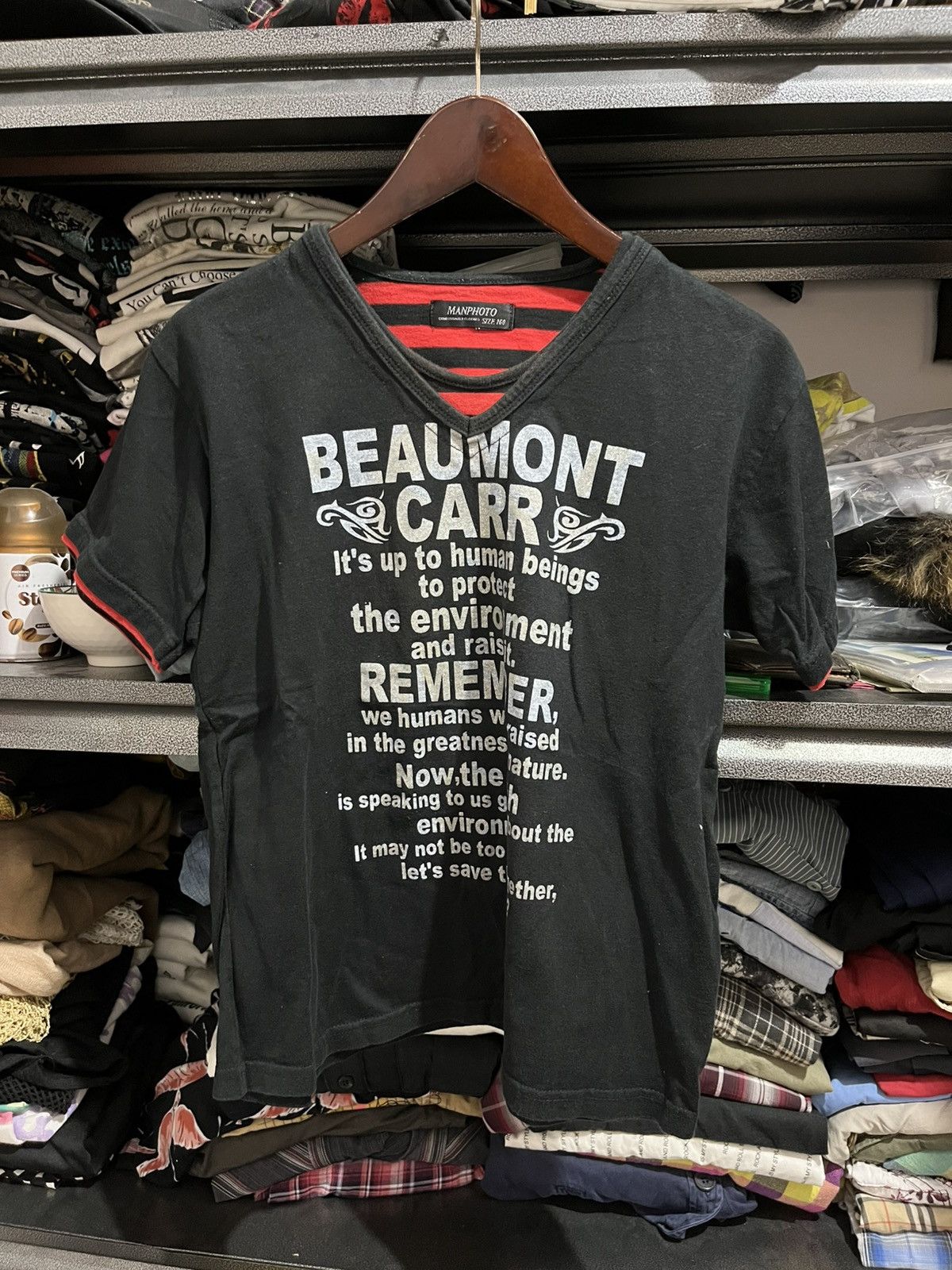 If Six Was Nine × Japanese Brand × Le Grande Bleu (L.G.B.) Manphoto poem tees Size US S / EU 44-46 / 1 - 1 Thumbnail