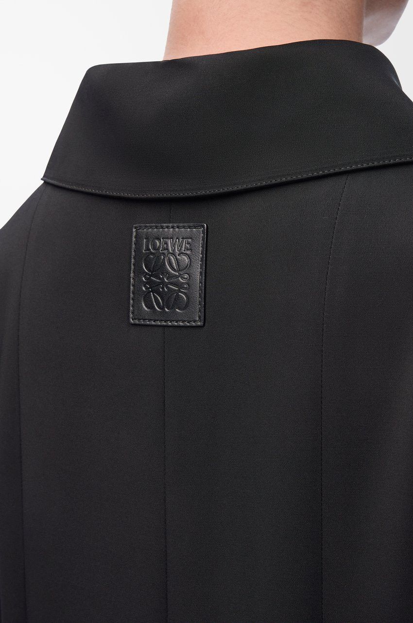 Loewe o1loc1c0525 Trapeze Dress in Black Size XS / US 0-2 / IT 36-38 - 4 Thumbnail