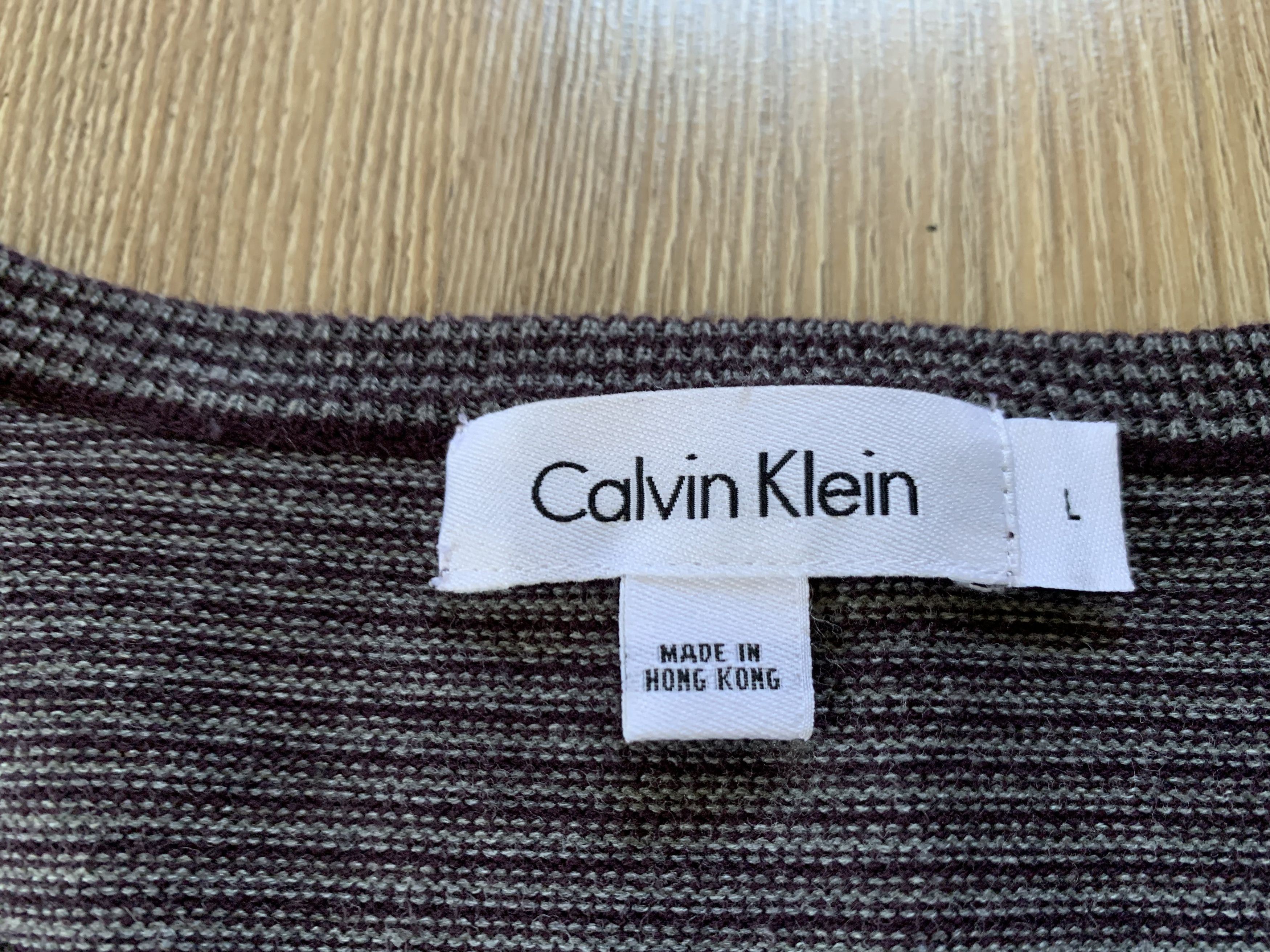 Calvin Klein × Vintage Calvin Klein Vintage Pullover Size US L / EU 52-54 / 3 - 5 Thumbnail