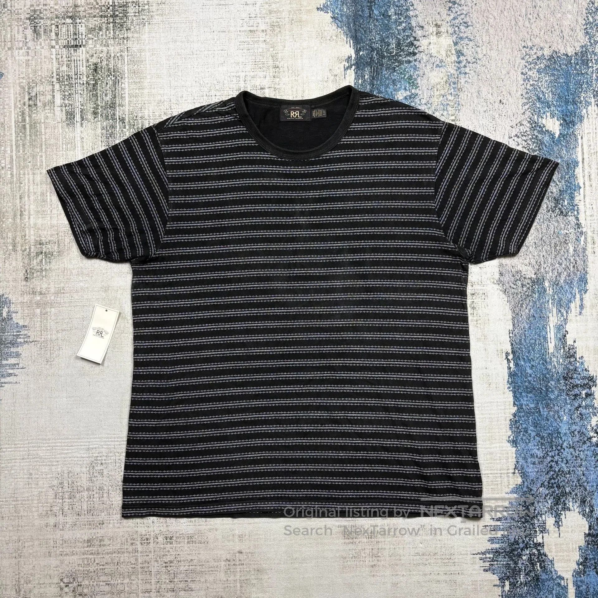 RRL Ralph Lauren RRL 25SS Distressed Stripe Short. Size US XL / EU 56 / 4 - 1 Thumbnail