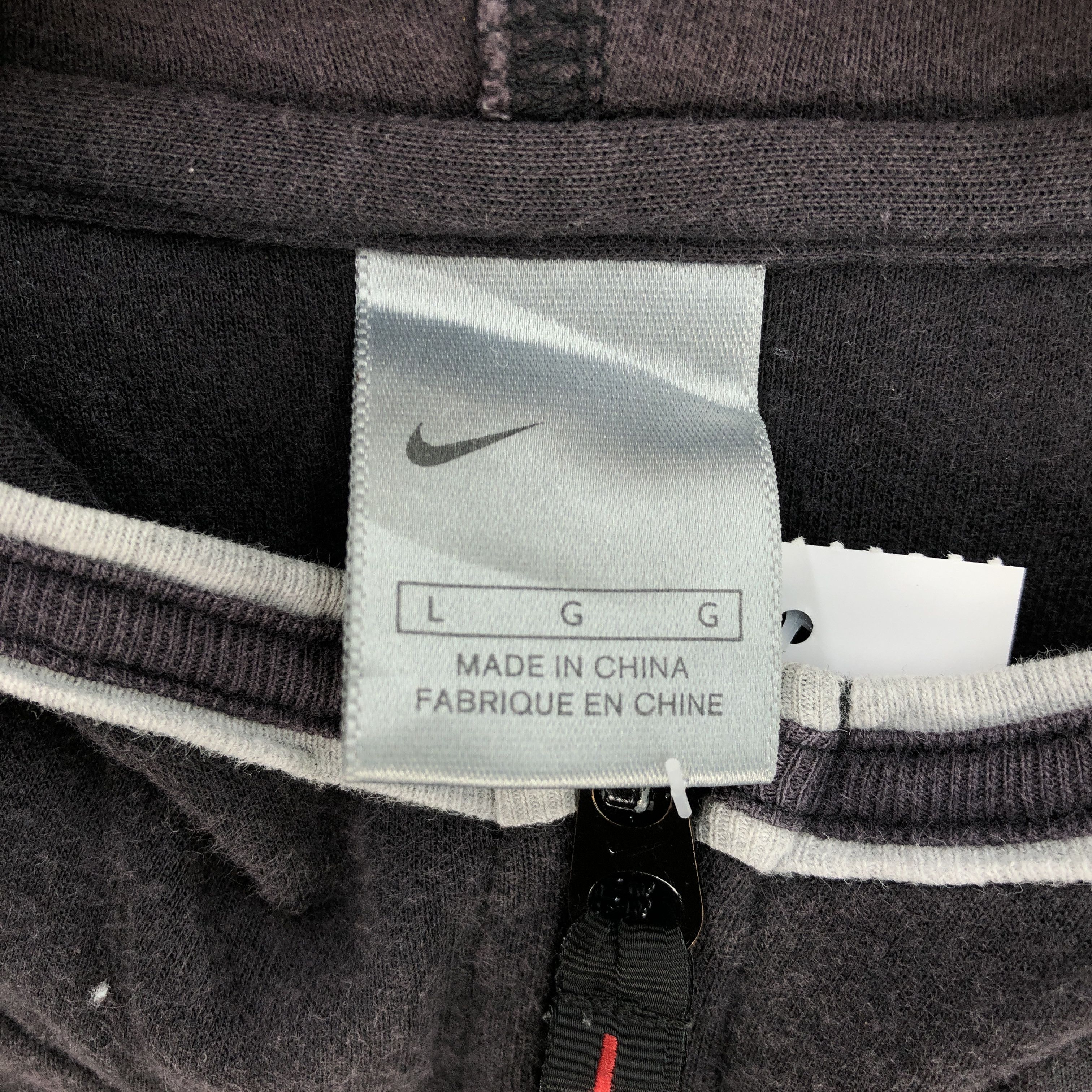 Nike × Vintage Vintage Nike Sweater Hoodie Nike Swoosh Zipper Sweatshirt Size US S / EU 44-46 / 1 - 6 Thumbnail