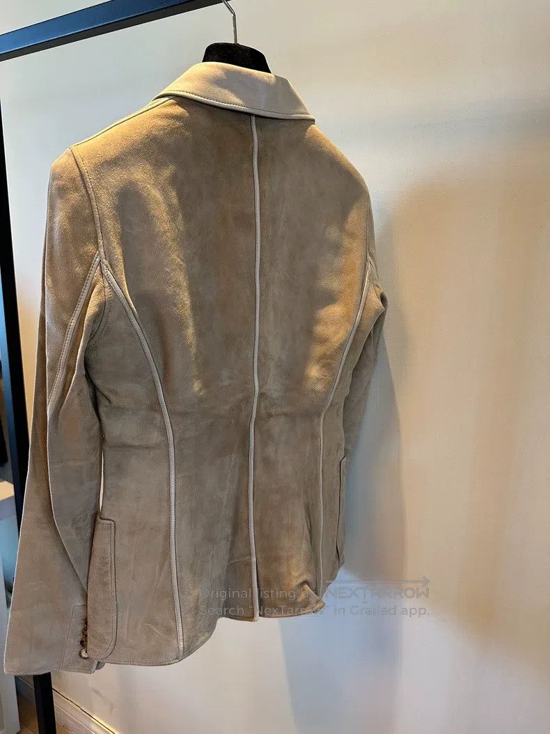 Hermes Hermes Leather suit jacket Size XS / US 0-2 / IT 36-38 - 4 Thumbnail