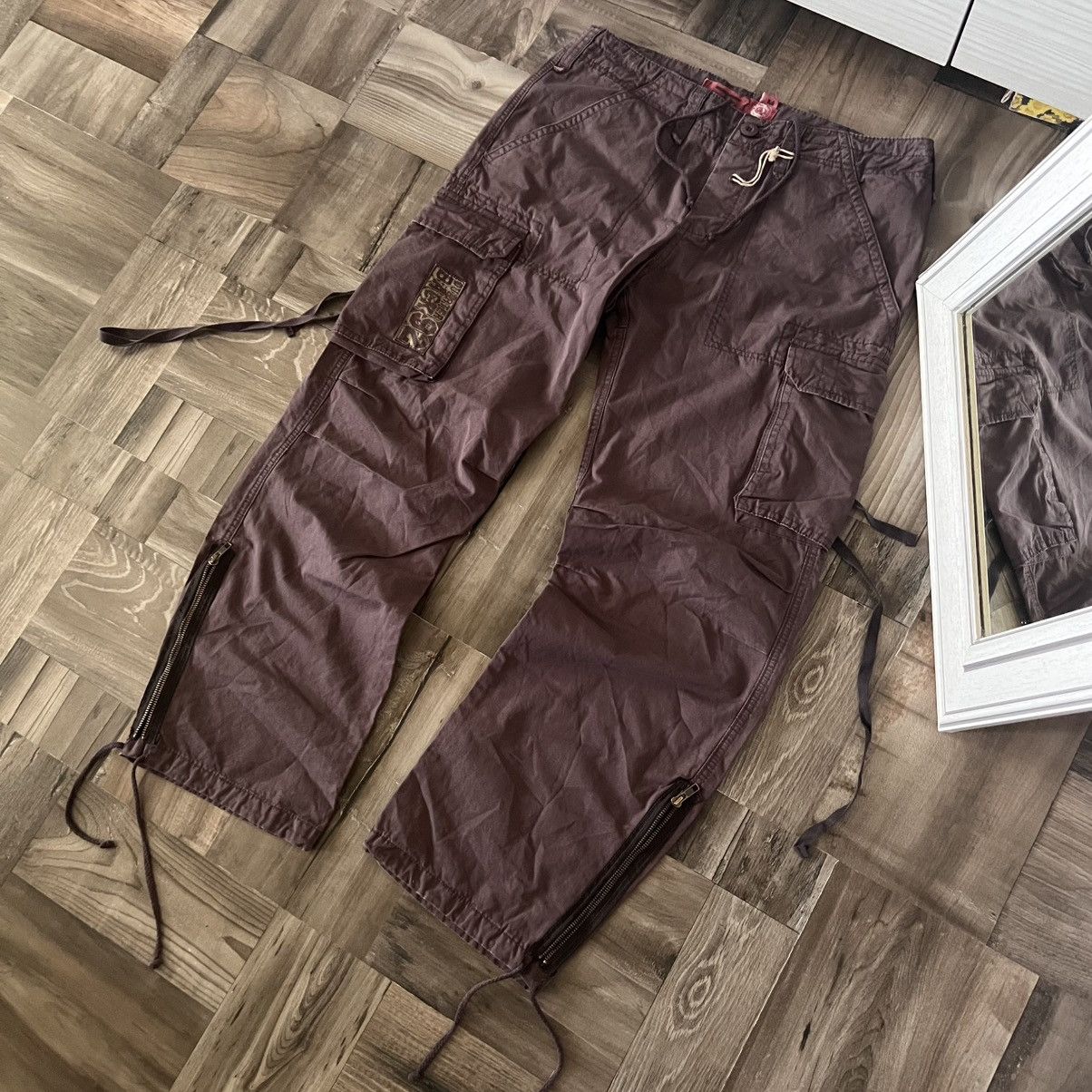 Japanese Brand Japanese Brand Cargo Pants Fishbone Vintage Size US 32 / EU 48 - 5 Thumbnail
