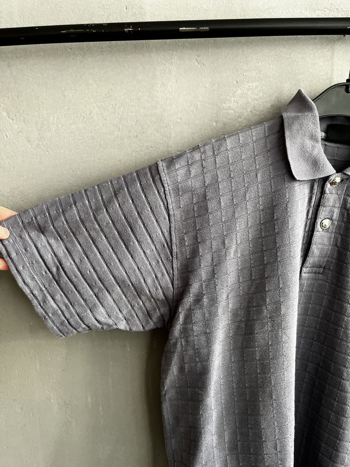 Versace × Vintage Versace polo shirt vintage 90s Size US M / EU 48-50 / 2 - 9 Thumbnail