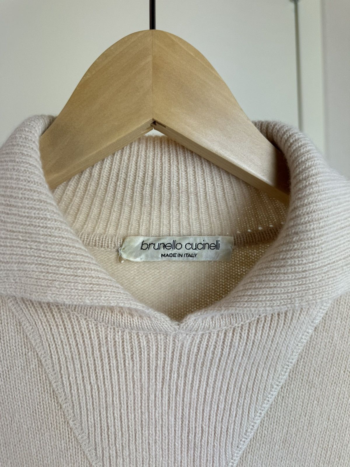 Brunello Cucinelli Brunello Cucinelli vintage wool angora Y2K sweater polo XL Size XL / US 12-14 / IT 48-50 - 20 Thumbnail