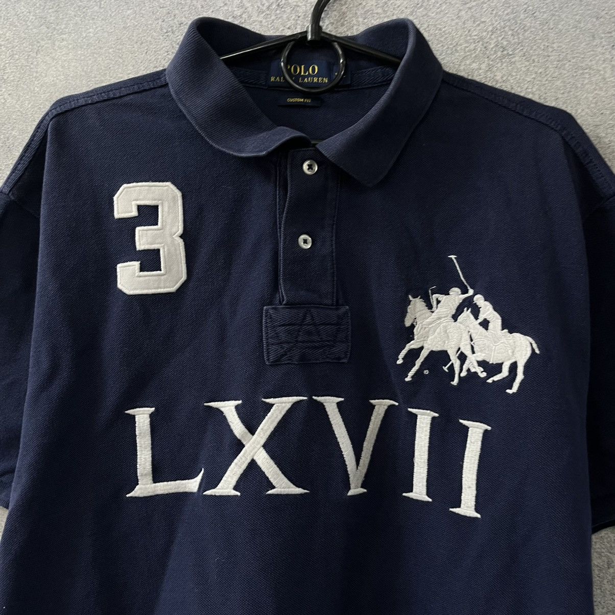 Polo Ralph Lauren Vintage Polo Ralph Lauren T-shirt Big Logo #3 Size US XXL / EU 58 / 5 - 3 Thumbnail