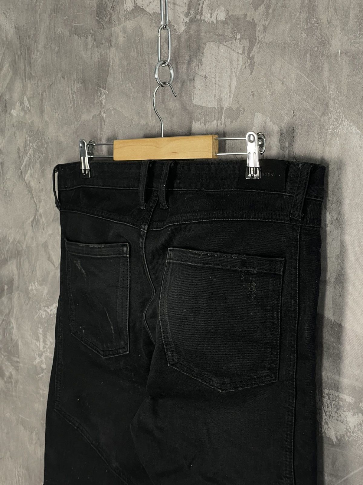 Represent Clo. Represent Men’s Biker Denim Jeans Distressed Chicago Size US 34 / EU 50 - 9 Thumbnail