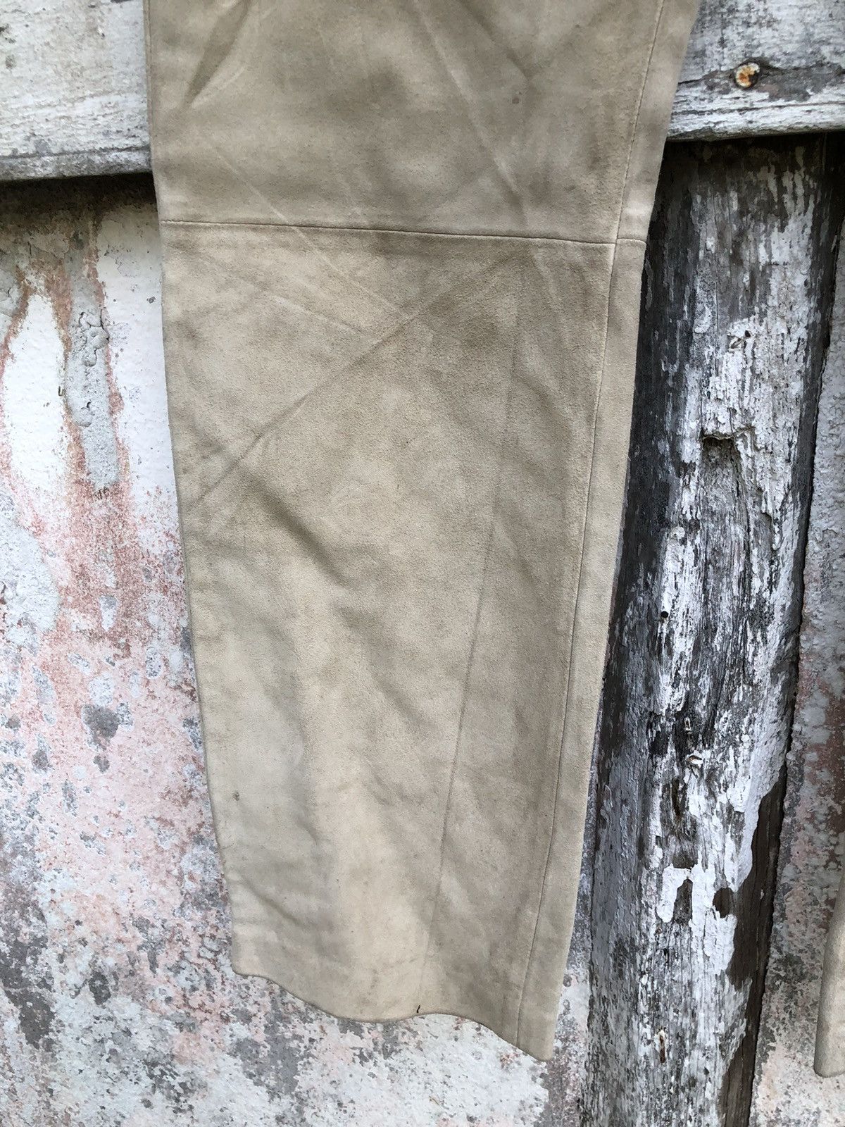 Genuine Leather × Johnbull × KOJIMA GENES 🫶RARE🫶John Bull Lyon Marque Deposee Cowhide Pant Size US 32 / EU 48 - 5 Thumbnail
