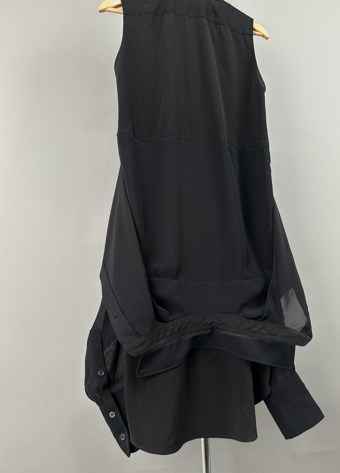 Y's × Yohji Yamamoto Y’s - Yohji Yamamoto Purple Label - Two way function dress Size XS / US 0-2 / IT 36-38 - 6 Thumbnail