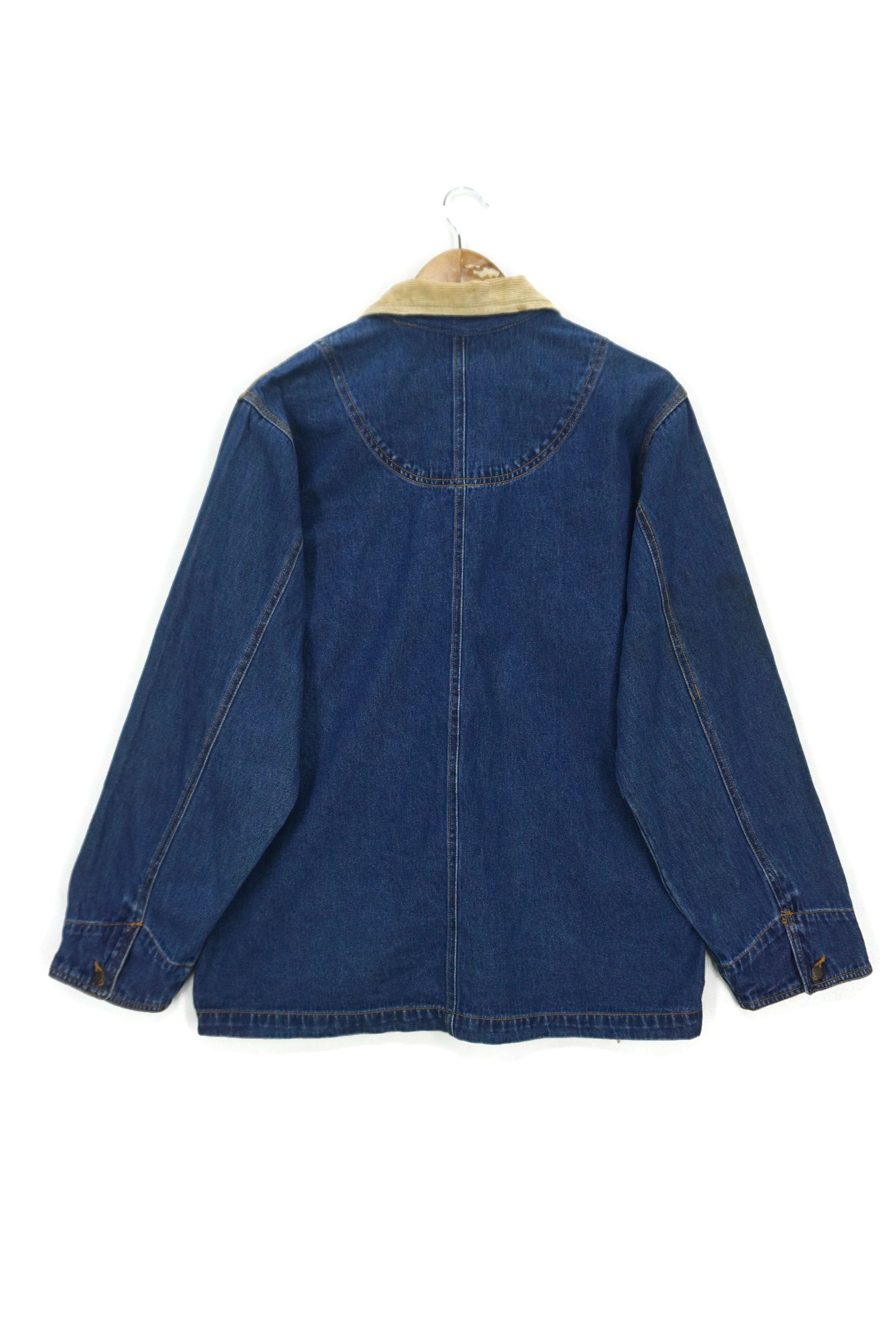 Bill Blass Bill Blass Denim Trucker Hunting Jacket Corduroy Collar Size M / US 6-8 / IT 42-44 - 2 Thumbnail