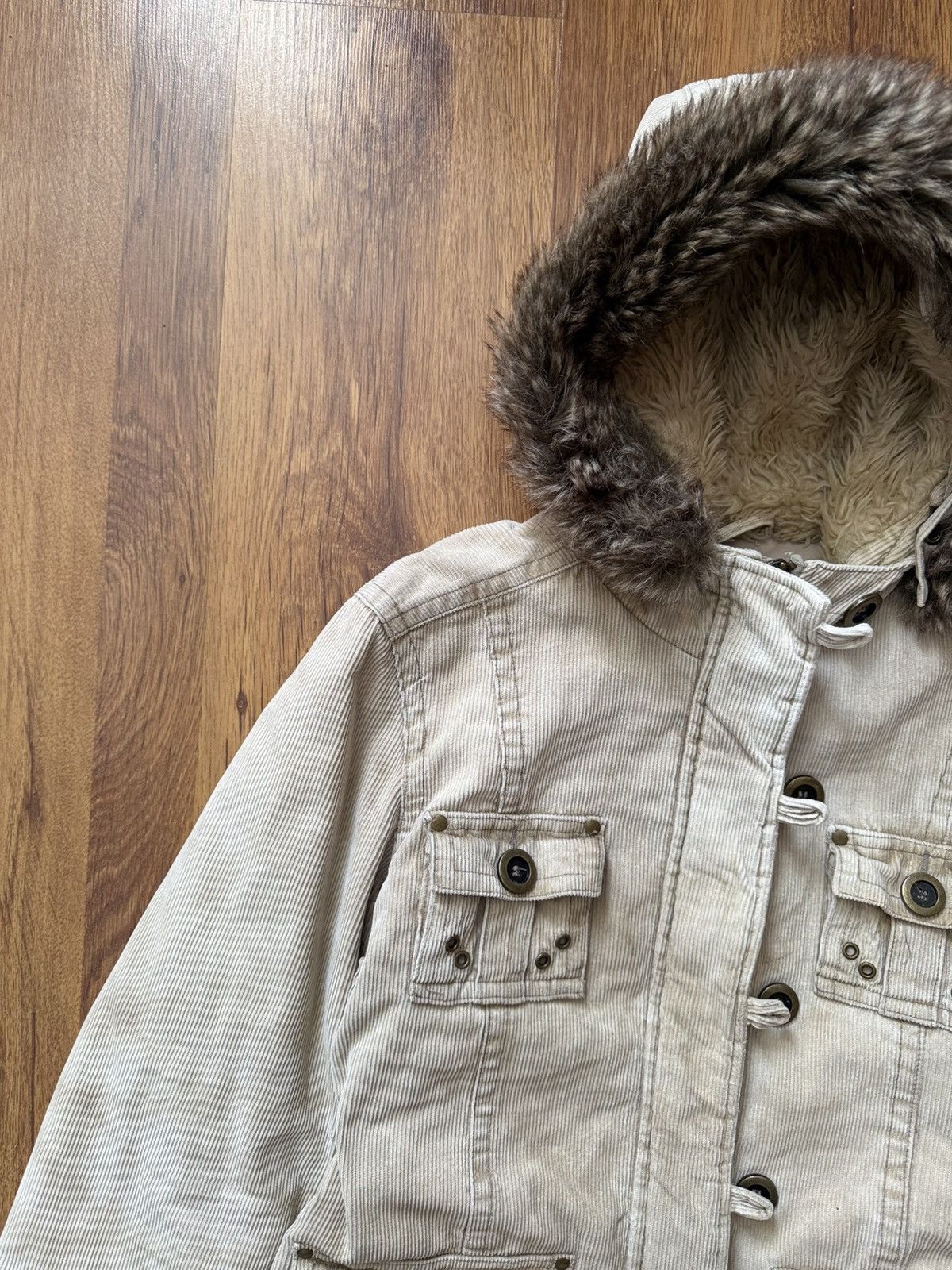 Japanese Brand Rusted Fur Jacket Size US S / EU 44-46 / 1 - 2 Thumbnail
