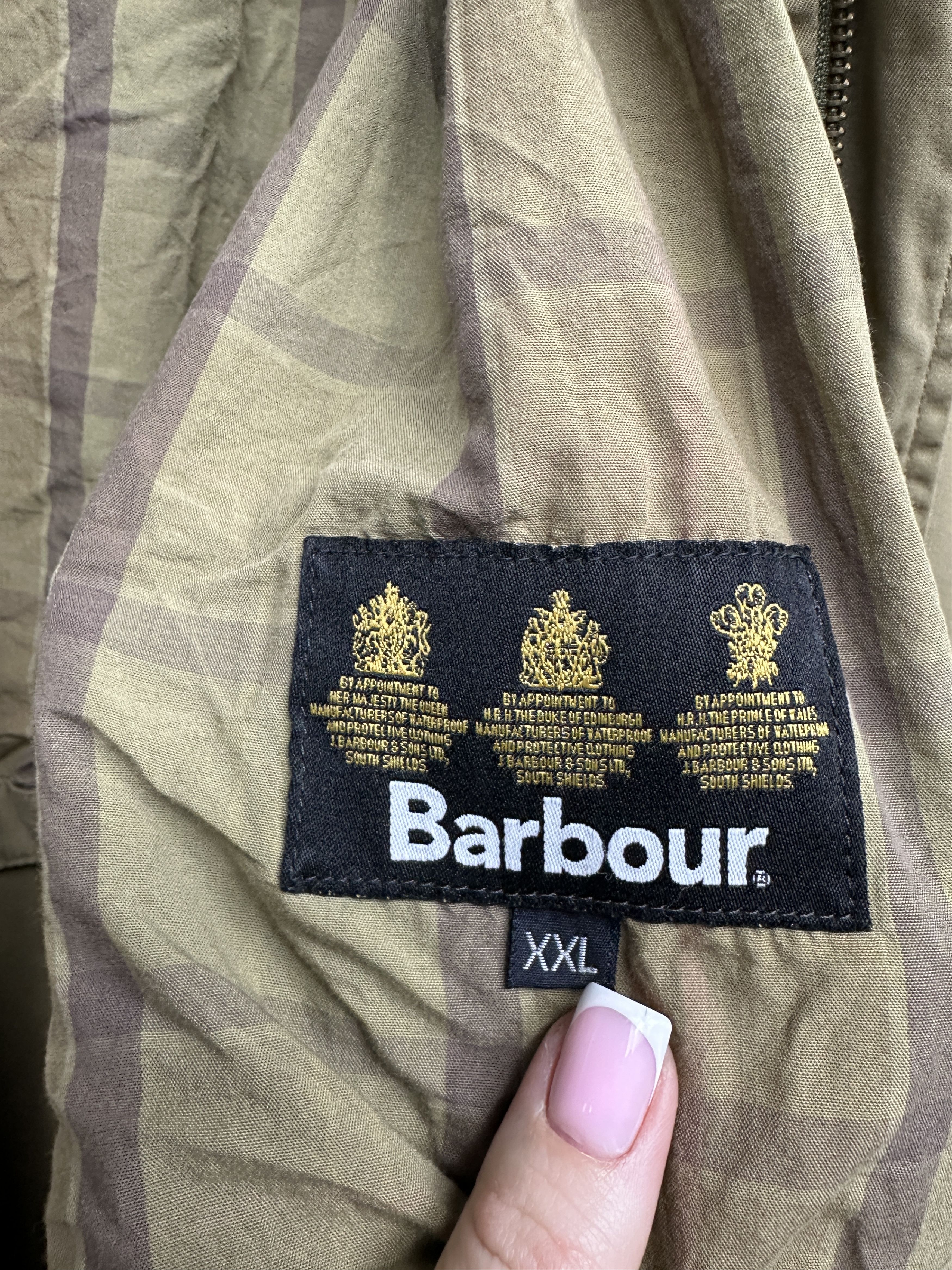 Barbour Barbour Mens Washed Barrington Twill Outer Jacket Size US XXL / EU 58 / 5 - 6 Thumbnail