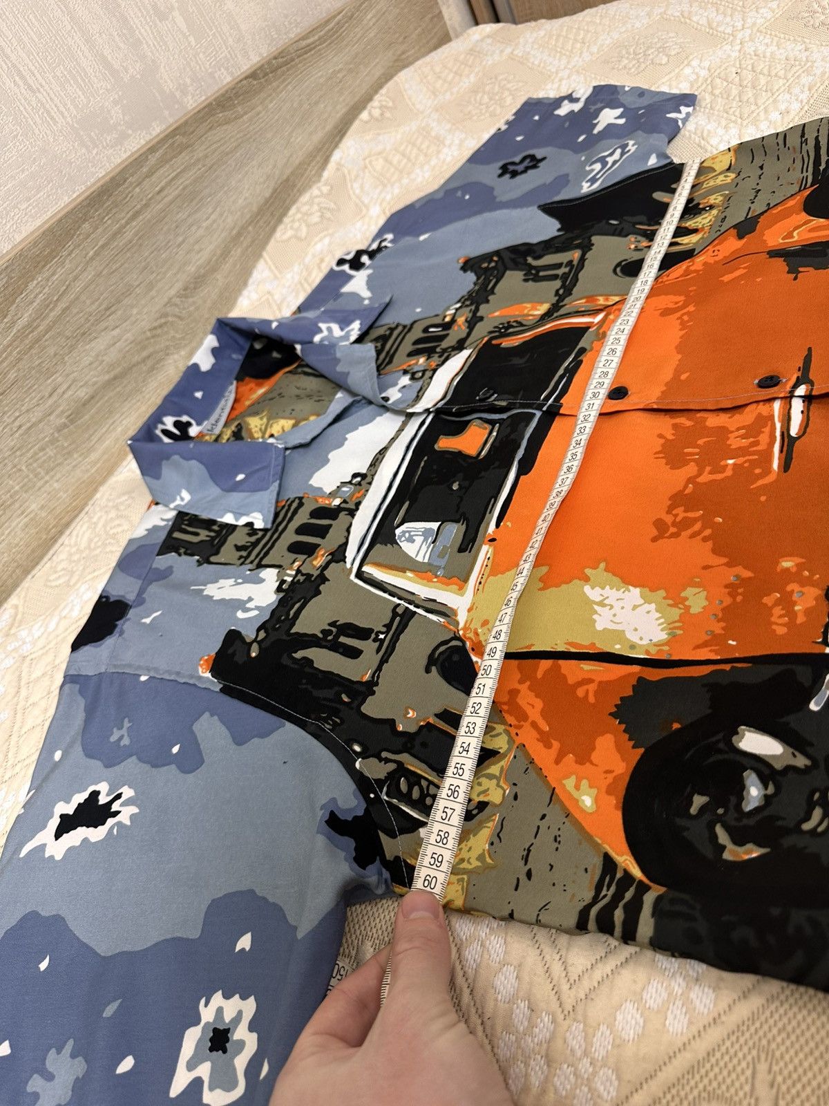 Vintage 🔥 Car Art Mambo Styled Button Up Hawaiian Shirt Versace Y2K Size US L / EU 52-54 / 3 - 11 Thumbnail