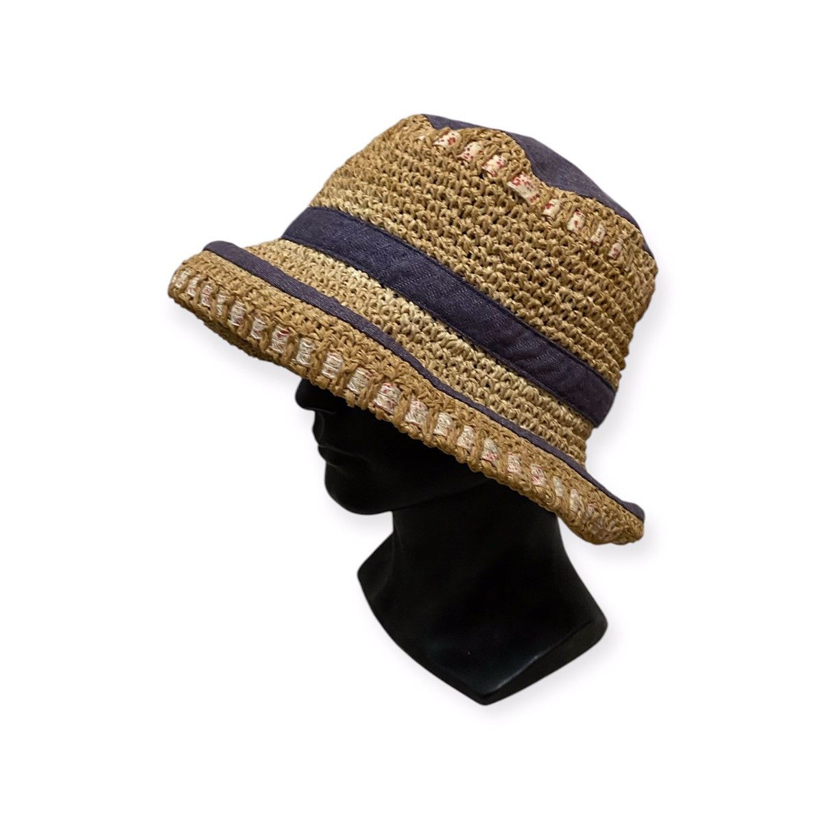 Japanese Brand Japanese Brand Winona Crochet Bucket Hat Size ONE SIZE - 1 Thumbnail