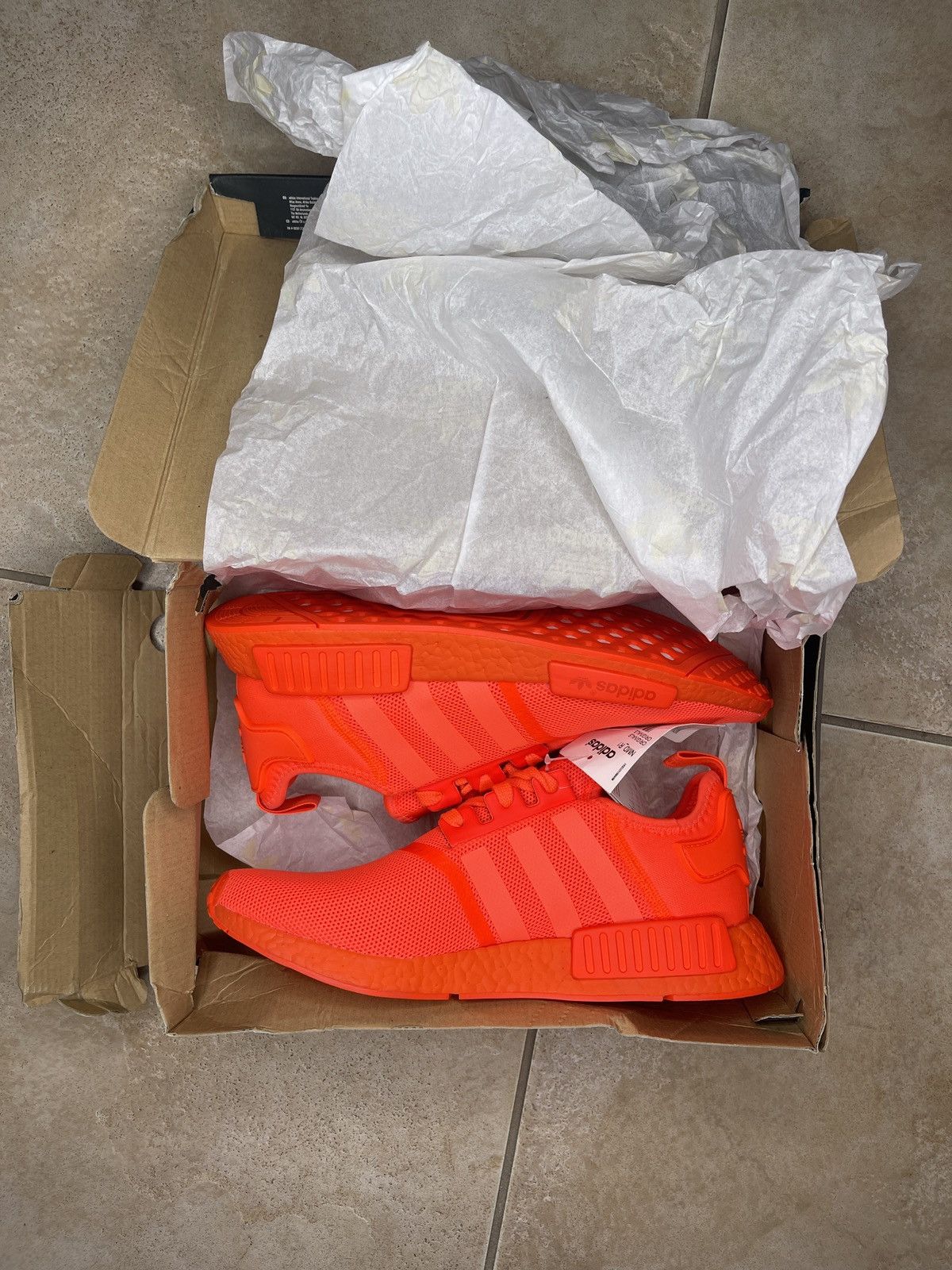 Adidas Adidas NMD_R1 SOLAR RED Sneakers BRAND NEW Damaged Box 11.5 Size US 11.5 / EU 44-45 - 12 Thumbnail