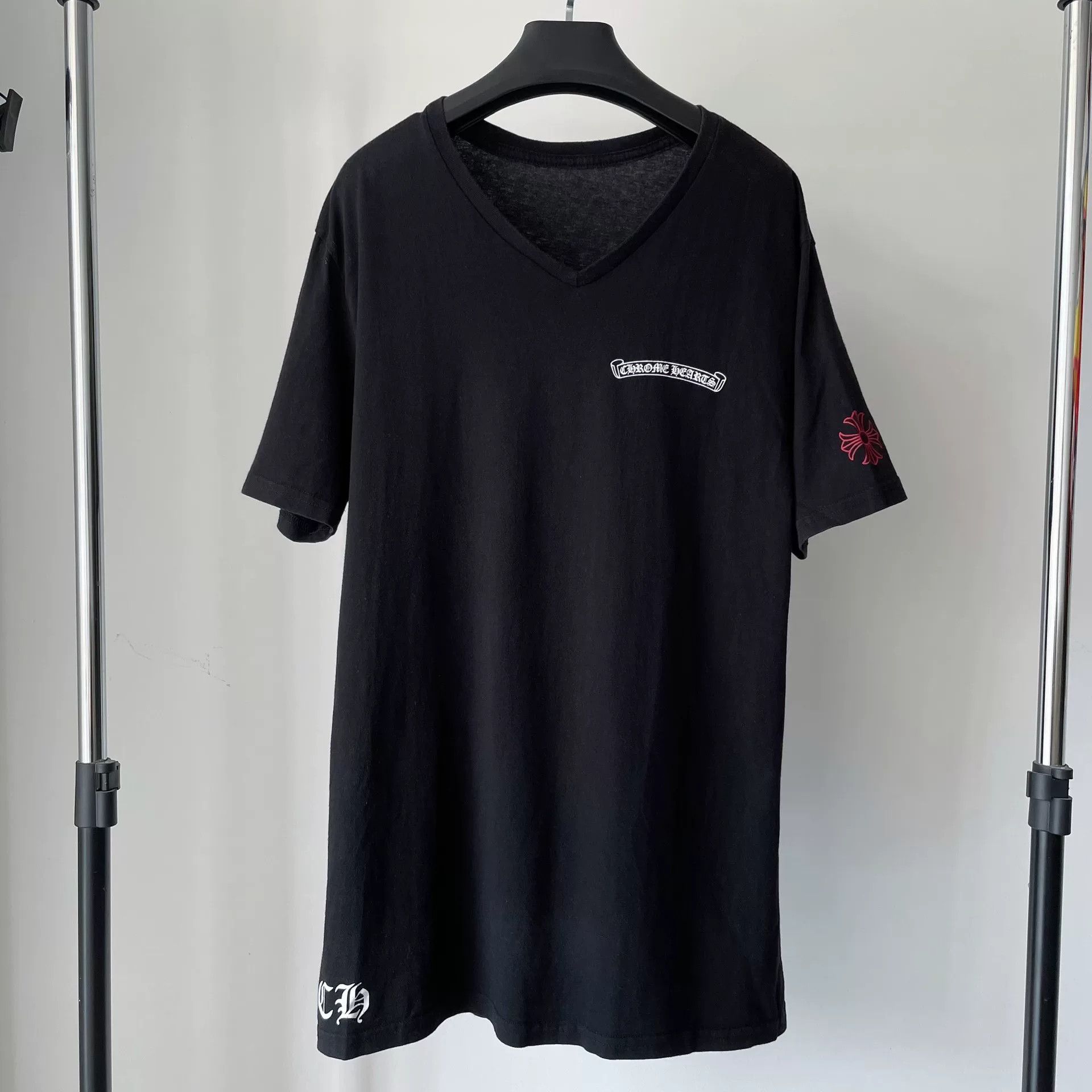 Chrome Hearts Chrome Hearts USA Limited V-Neck Tee Size US L / EU 52-54 / 3 - 1 Thumbnail