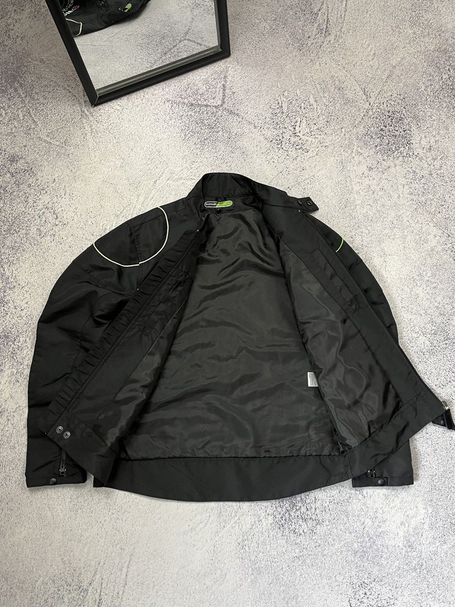 Japanese Brand Vintage Y2K Kawasaki Racing Jacket Moto Big Logo Hype Rare Size M / US 6-8 / IT 42-44 - 8 Thumbnail