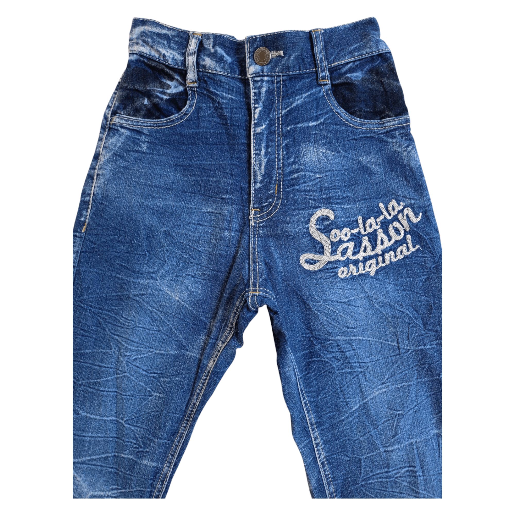 Japanese Brand × Vintage OO-LA-LA SASSON Classic Japanese Jeans Vintage Denim Size 28" / US 6 / IT 42 - 2 Thumbnail