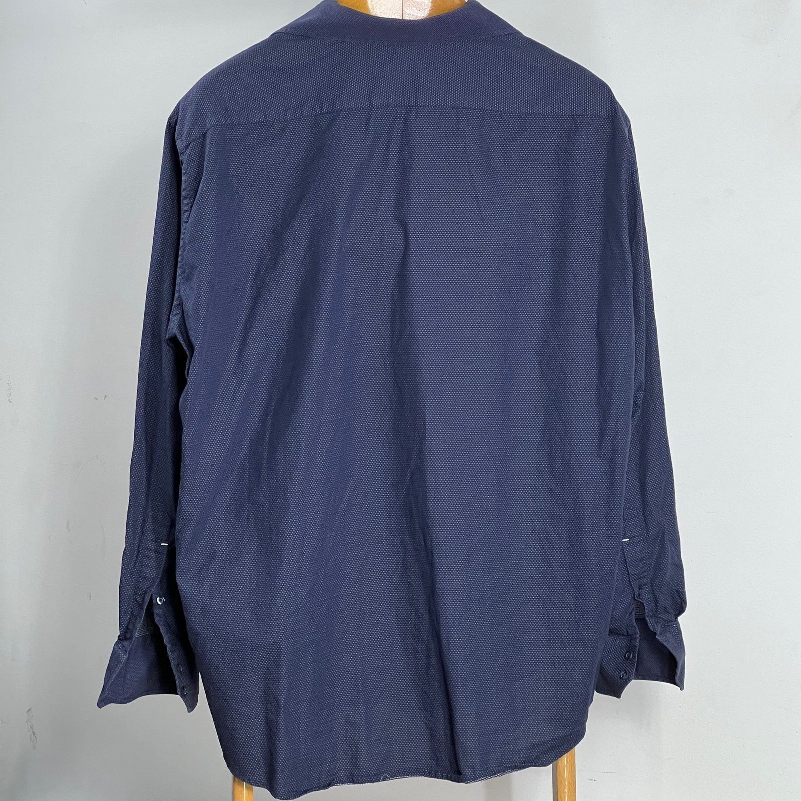 Robert Graham Robert Graham Men's Long Sleeve Blue Shirt US Size XL EU/46 Size US XL / EU 56 / 4 - 2 Thumbnail