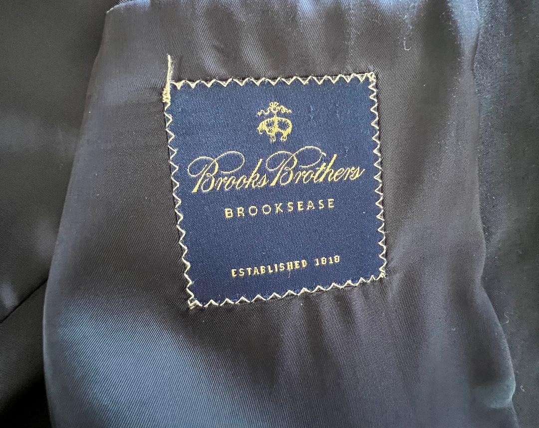 Brooks Brothers Brooks Brothers Navy Blue Blazer Size 43L Size 44L - 4 Thumbnail