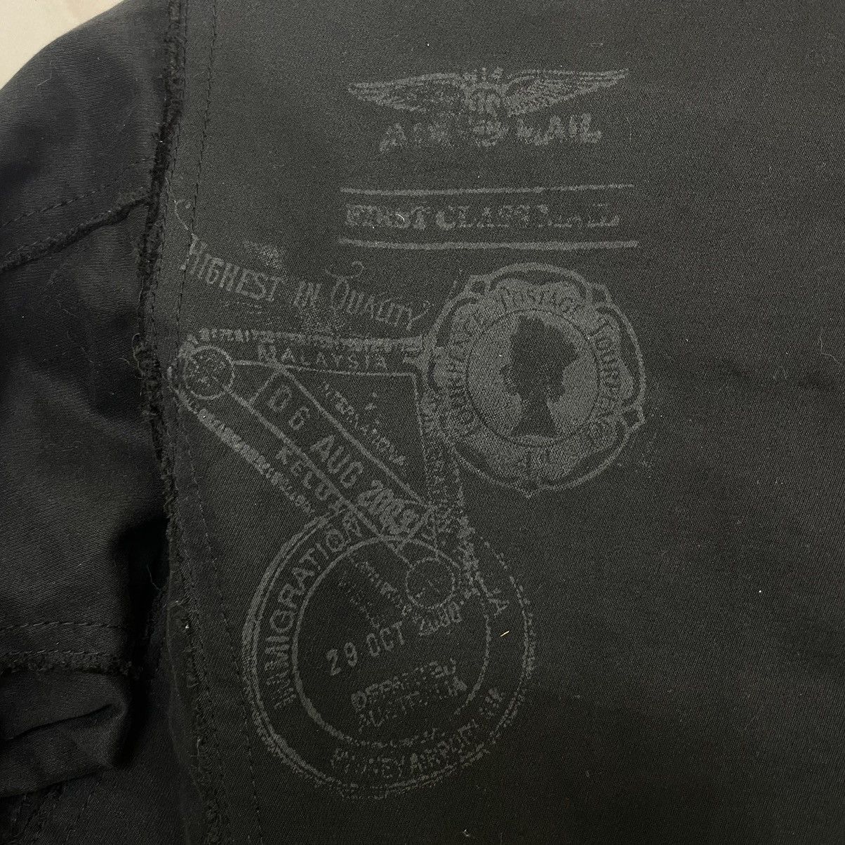 14th Addiction 🔥14 Addiction Immigration Boarder Past Sheep Skin Jacket Size US S / EU 44-46 / 1 - 7 Thumbnail