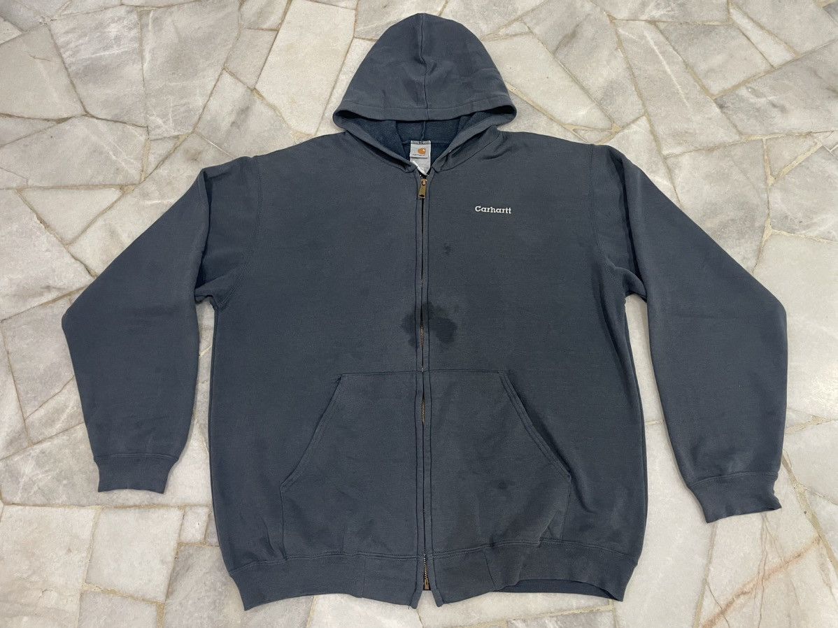 Carhartt Vintage Carhartt Hoodie Ziper Size US XL / EU 56 / 4 - 1 Thumbnail