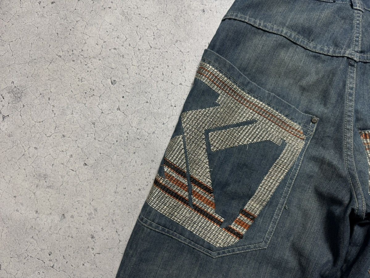 Karl Kani Karl Kani Vintage Rap Baggy Shorts Denim Jeans Size US 30 / EU 46 - 10 Thumbnail